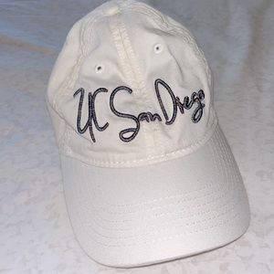 UC San Diego UCSD White Baseball Cap